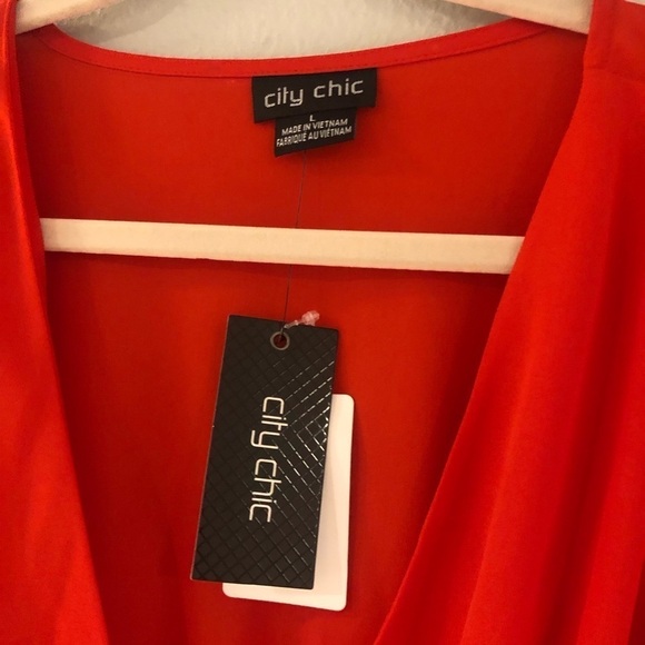 City Chic Isabella Dress - tigerlily size L (18/20) - Picture 9 of 13